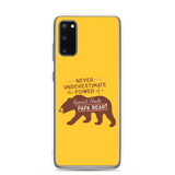 Never Underestimate the power of a Special Needs Papa Bear! Samsung Case