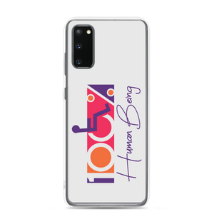 Samsung case 100% Human Being disabled handicapped disability special needs awareness inclusivity acceptance activism