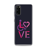 LOVE (for the Special Needs Community) Samsung Case Stacked Design 2 of 3