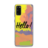 Hello! (Friendly) Colorful Samsung Case