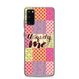 Uniquely Me Floral Pattern Samsung Case