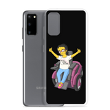 Esperanza From Raising Dion (Yellow Cartoon) Not All Actors Use Stairs Black Samsung Case