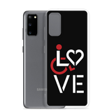 LOVE (for the Special Needs Community) Samsung Case Stacked Design 1 of 3