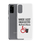 Unsolicited Medical Advice (Samsung Case)