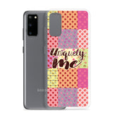 Uniquely Me Floral Pattern Samsung Case