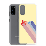 Love for the Disability Community (Rainbow Shadow) Samsung Case