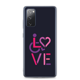 LOVE (for the Special Needs Community) Samsung Case Stacked Design 2 of 3