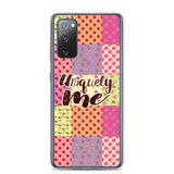 Uniquely Me Floral Pattern Samsung Case