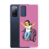 Esperanza From Raising Dion (Yellow Cartoon) Not All Actors Use Stairs Pink Samsung Case