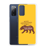 Never Underestimate the power of a Special Needs Papa Bear! Samsung Case