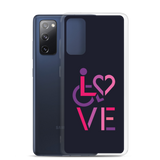 LOVE (for the Special Needs Community) Samsung Case Stacked Design 2 of 3