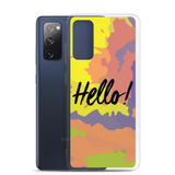 Hello! (Friendly) Colorful Samsung Case