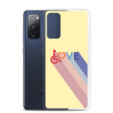Love for the Disability Community (Rainbow Shadow) Samsung Case