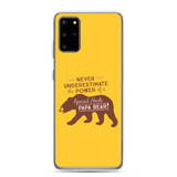 Never Underestimate the power of a Special Needs Papa Bear! Samsung Case