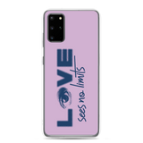 Love Sees No Limits (Halftone Design, Samsung Case)