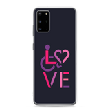 LOVE (for the Special Needs Community) Samsung Case Stacked Design 2 of 3