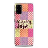 Uniquely Me Floral Pattern Samsung Case