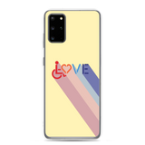 Love for the Disability Community (Rainbow Shadow) Samsung Case