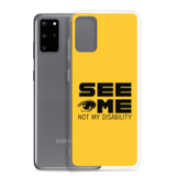 See Me Not My Disability (Halftone) Samsung Case