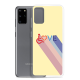Love for the Disability Community (Rainbow Shadow) Samsung Case