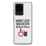 Unsolicited Medical Advice (Samsung Case)