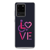 LOVE (for the Special Needs Community) Samsung Case Stacked Design 2 of 3