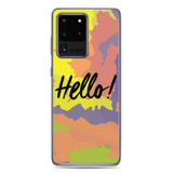 Hello! (Friendly) Colorful Samsung Case