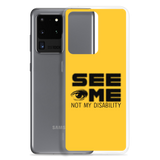 See Me Not My Disability (Halftone) Samsung Case