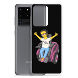 Esperanza From Raising Dion (Yellow Cartoon) Not All Actors Use Stairs Black Samsung Case