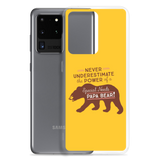 Never Underestimate the power of a Special Needs Papa Bear! Samsung Case