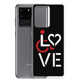 LOVE (for the Special Needs Community) Samsung Case Stacked Design 1 of 3