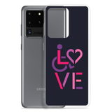 LOVE (for the Special Needs Community) Samsung Case Stacked Design 2 of 3