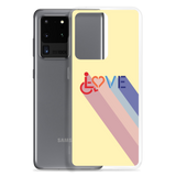 Love for the Disability Community (Rainbow Shadow) Samsung Case