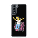 Esperanza From Raising Dion (Yellow Cartoon) Not All Actors Use Stairs Black Samsung Case