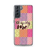 Uniquely Me Floral Pattern Samsung Case