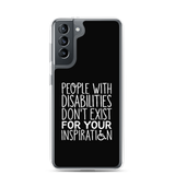 People with Disabilities Don't Exist for Your Inspiration (Samsung Case)