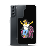 Esperanza From Raising Dion (Yellow Cartoon) Not All Actors Use Stairs Black Samsung Case