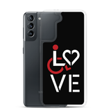 LOVE (for the Special Needs Community) Samsung Case Stacked Design 1 of 3