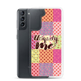 Uniquely Me Floral Pattern Samsung Case