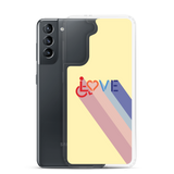 Love for the Disability Community (Rainbow Shadow) Samsung Case