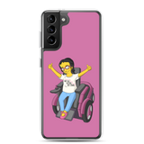 Esperanza From Raising Dion (Yellow Cartoon) Not All Actors Use Stairs Pink Samsung Case