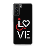 LOVE (for the Special Needs Community) Samsung Case Stacked Design 1 of 3