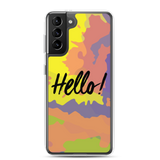 Hello! (Friendly) Colorful Samsung Case