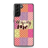 Uniquely Me Floral Pattern Samsung Case