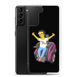 Esperanza From Raising Dion (Yellow Cartoon) Not All Actors Use Stairs Black Samsung Case