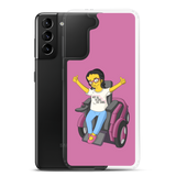 Esperanza From Raising Dion (Yellow Cartoon) Not All Actors Use Stairs Pink Samsung Case