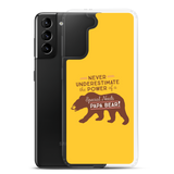 Never Underestimate the power of a Special Needs Papa Bear! Samsung Case