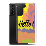 Hello! (Friendly) Colorful Samsung Case