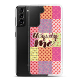 Uniquely Me Floral Pattern Samsung Case