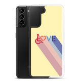 Love for the Disability Community (Rainbow Shadow) Samsung Case